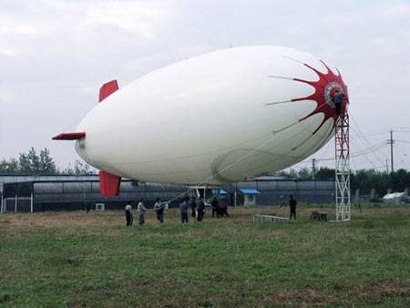 建水军事充气无人飞艇
